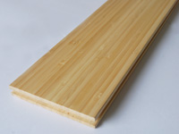 Side pressed natural board
